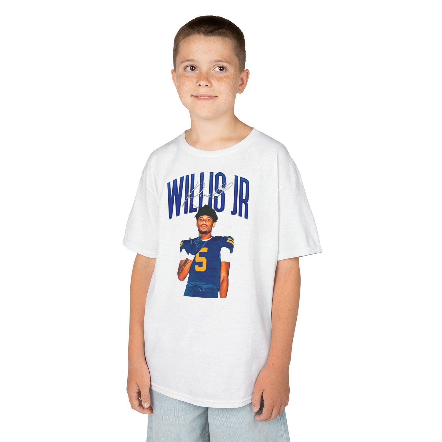Ronell Willis Jr. Big Last Name Kids Tee