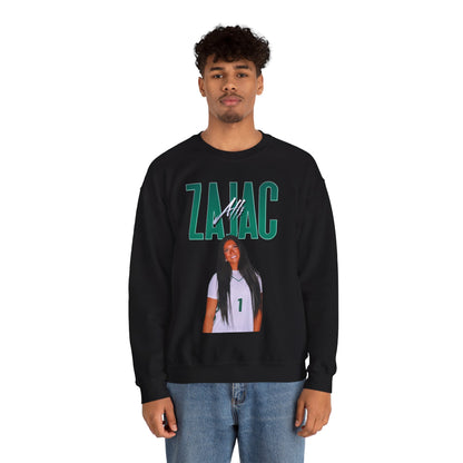 Alli Zajac Curved Combo Colored Crewneck Sweatshirt