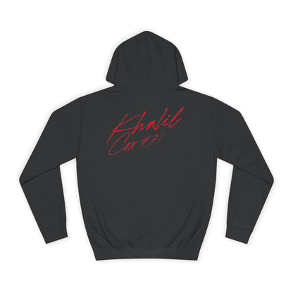 Khalil Cox Cursive Name & Number Premium Hoodie