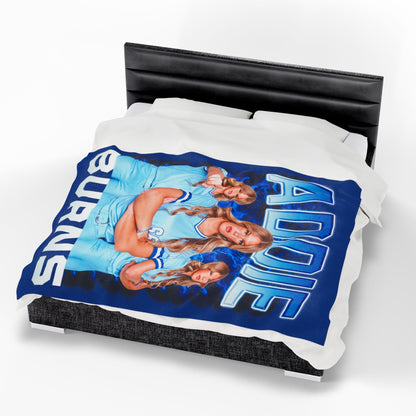 Addie Burns Lightning Storm 60"-80" Plush Blanket