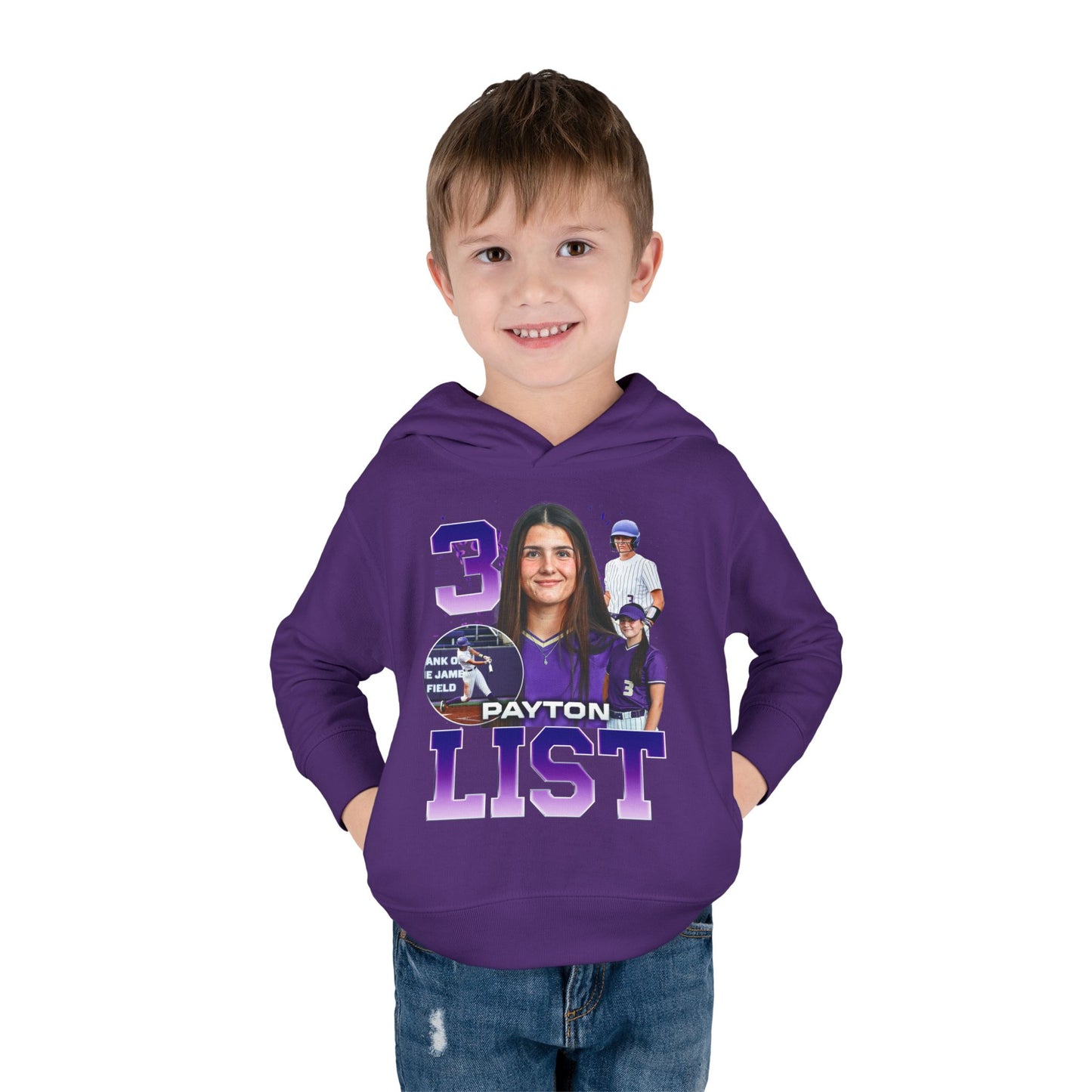 Payton List Toddler Pullover Hoodie
