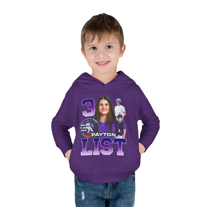Payton List Toddler Pullover Hoodie