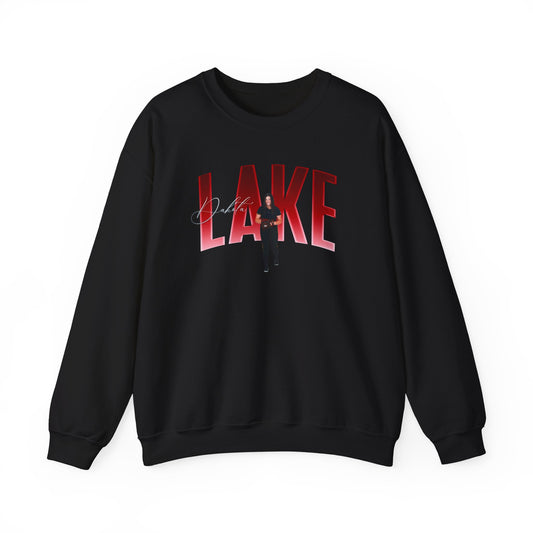 Dakota Lake Big Last Name Crewneck Sweatshirt