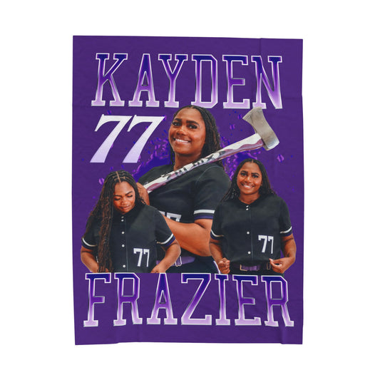 Kayden Frazier 60"-80" Plush Blanket