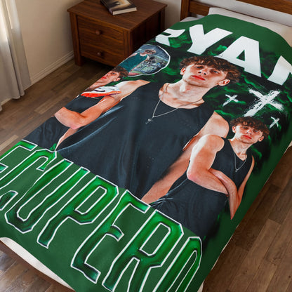 Ryan Recupero 60"-80" Plush Blanket