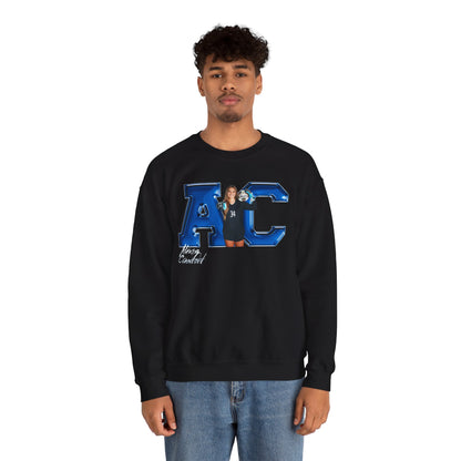 Alexis Crawford Big Initials Crewneck Sweatshirt