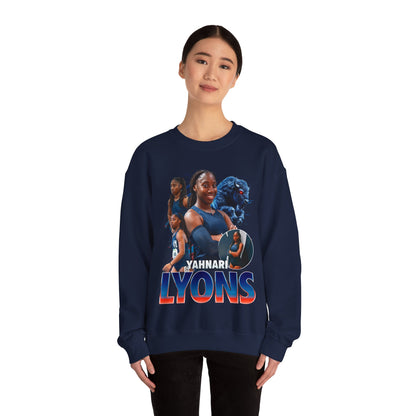 Yahnari Lyons Team Mascot Crewneck Sweatshirt