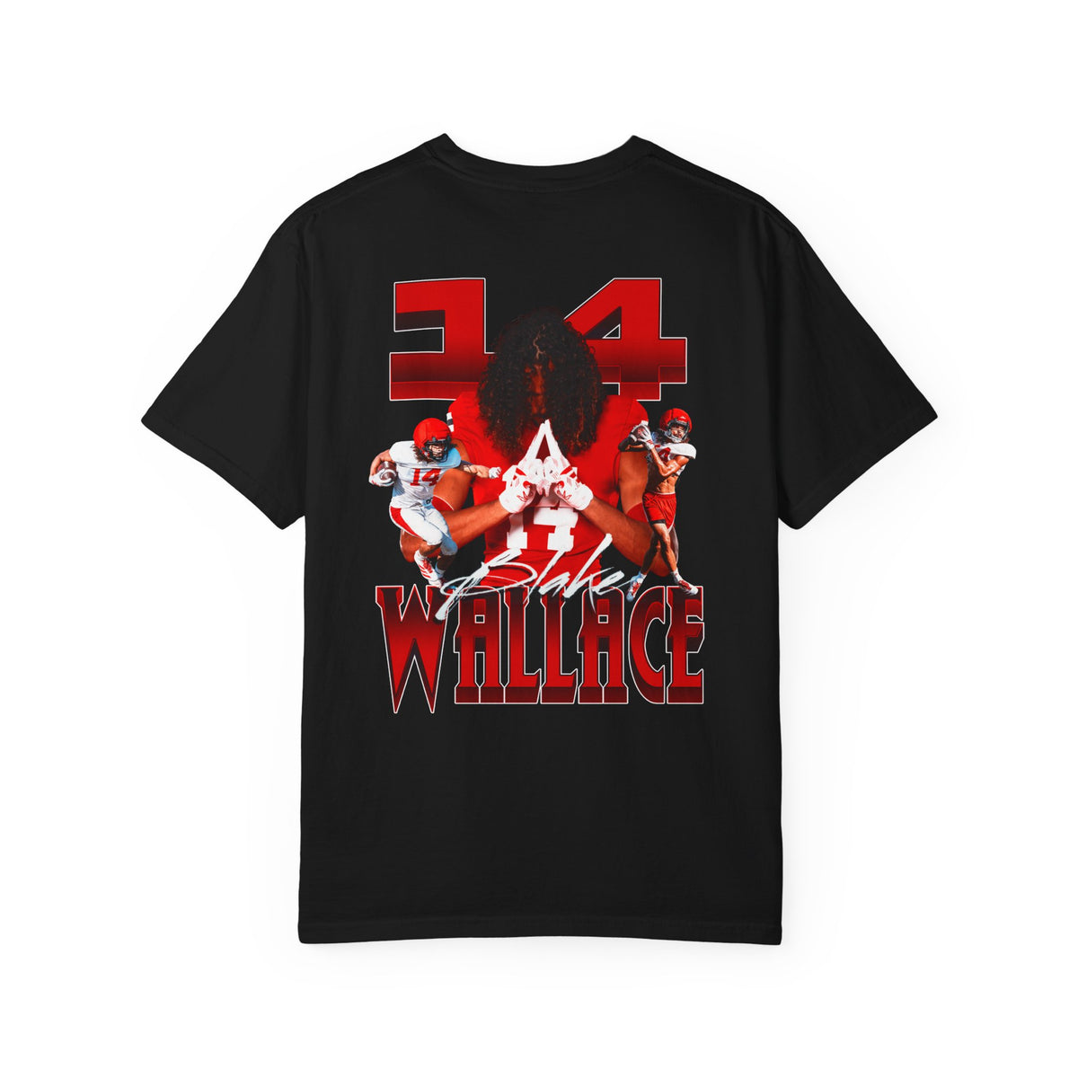 Blake Wallace Logo Front & Back Premium Tee
