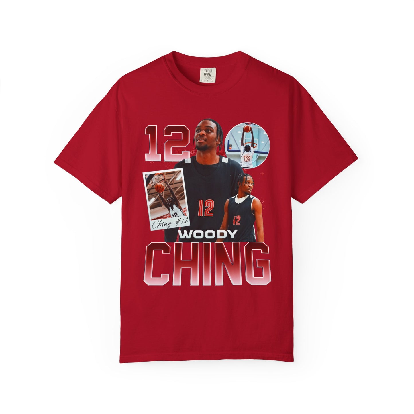 Woody Ching Name & Number Ombre Premium Tee