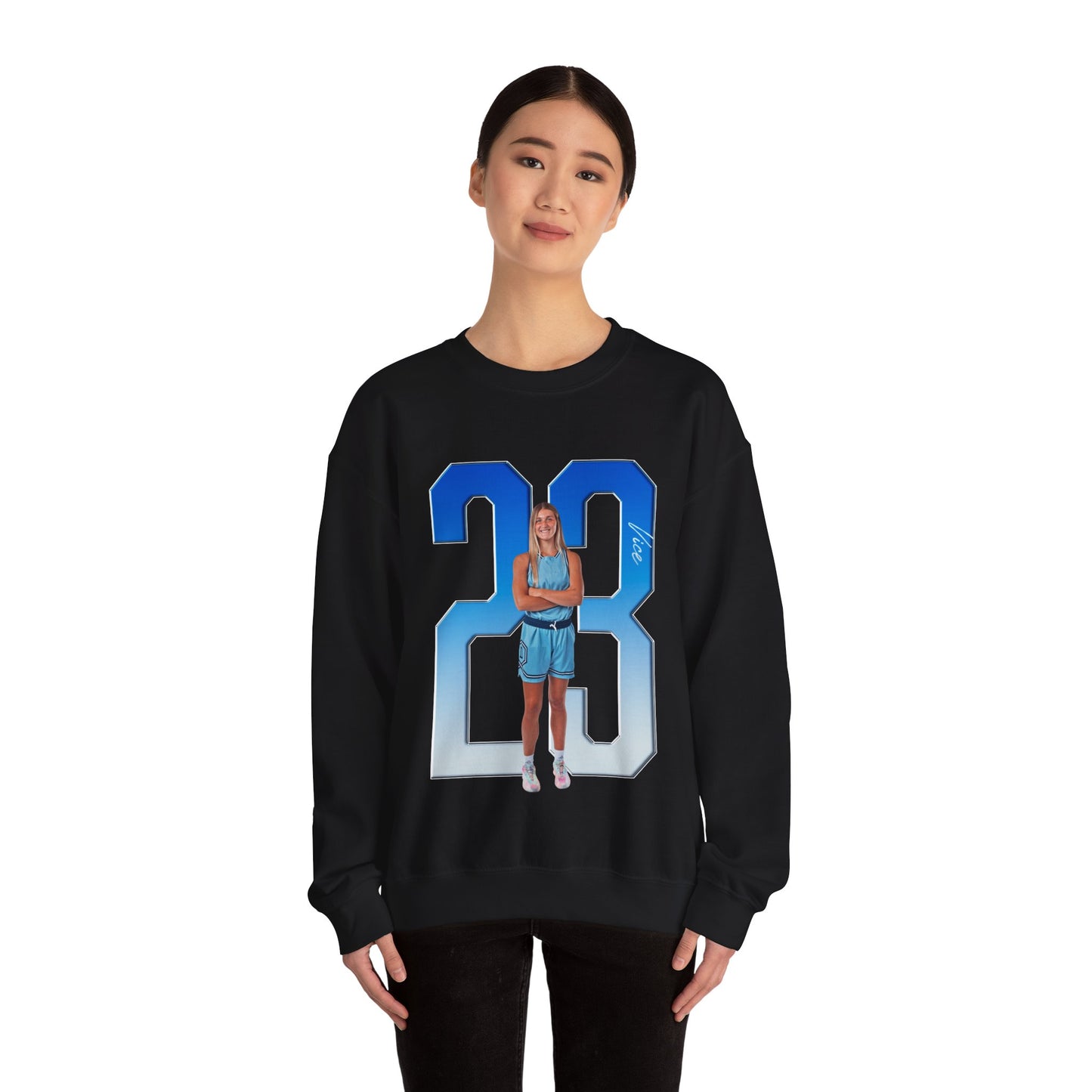 Quinn Vice Player Icon Number Crewneck Sweatshirt