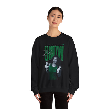 Ze'Kira Snow Faded Glory Crewneck Sweatshirt
