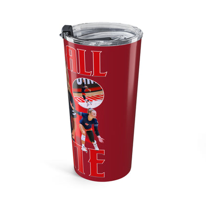 Kendall White 20oz Tumbler