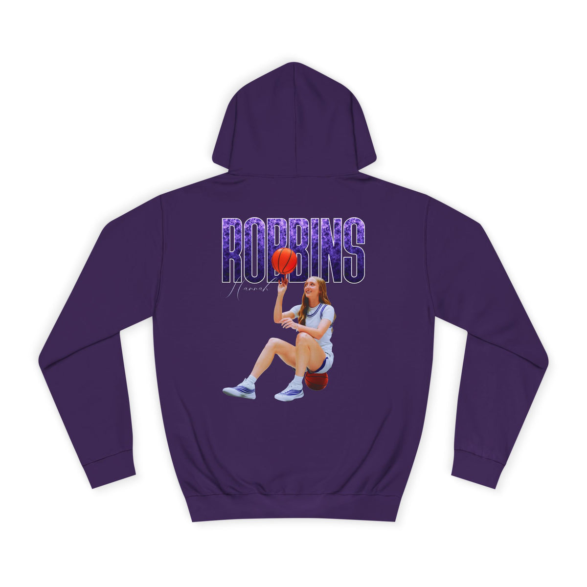 Hannah Robbins Curved Combo Colored Premium Hoodie