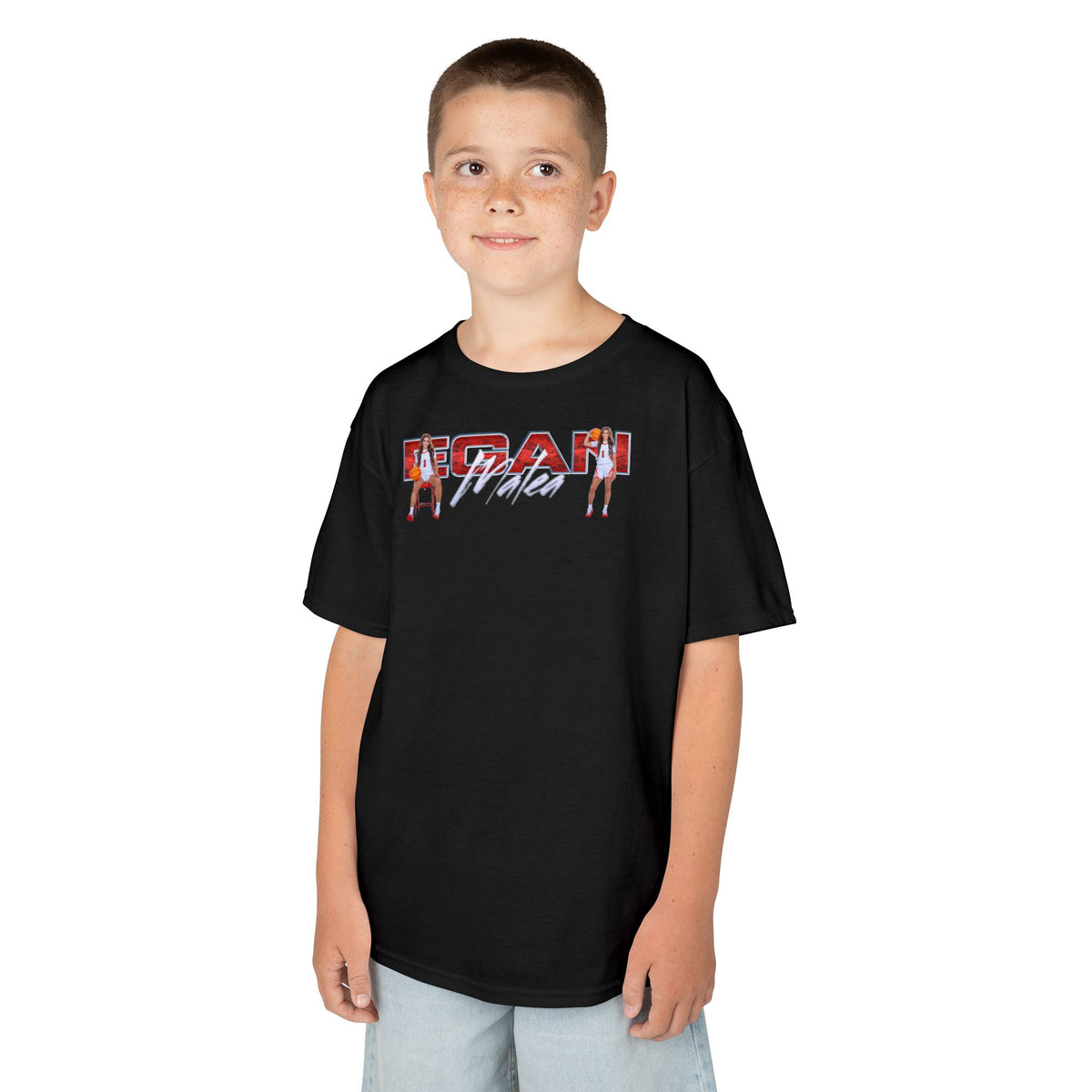 Malea Egan Big Last Name Kids Tee