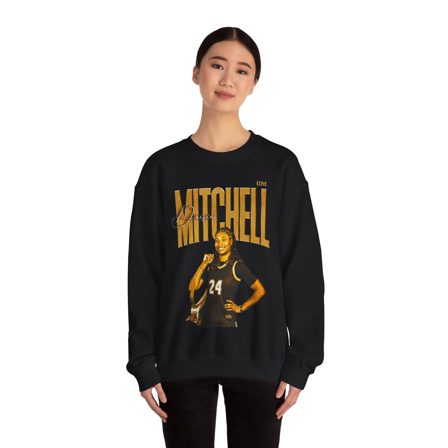 Daisia Mitchell Faded Glory Crewneck Sweatshirt