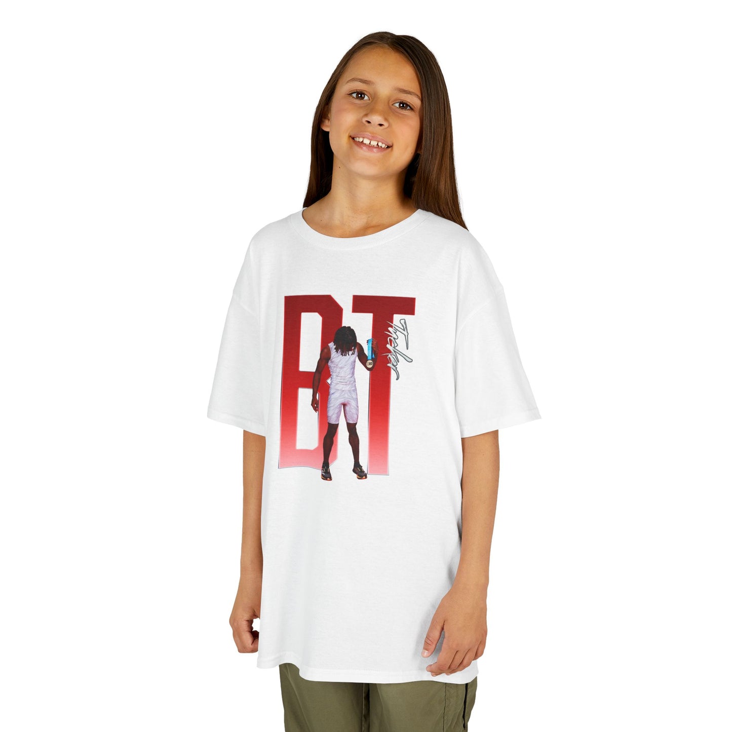 Bryce Tucker Player Icon Initials Kids Tee