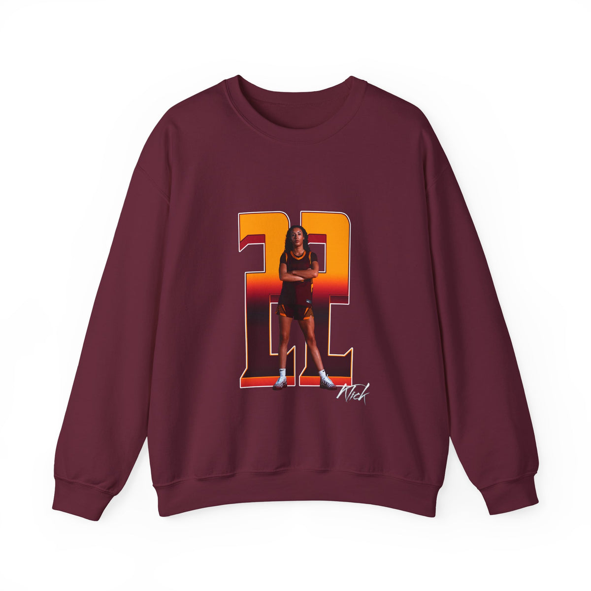 Kennedy Klick Player Icon Number Crewneck Sweatshirt