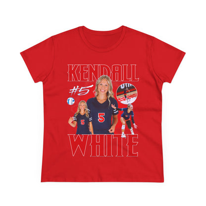 Kendall White Women's Tee