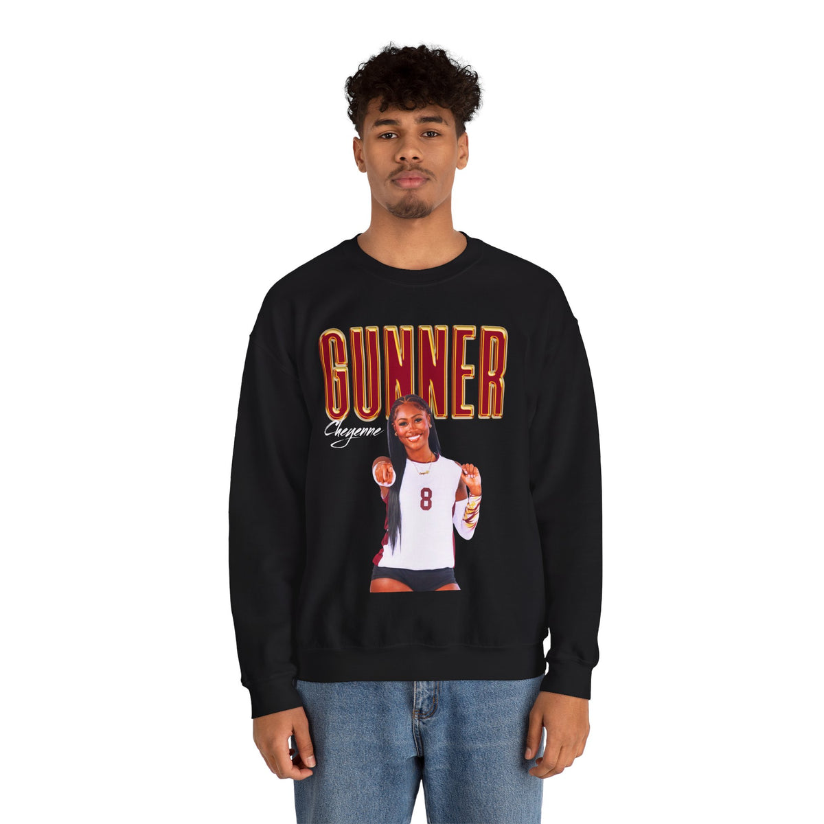 Cheyenne Gunner Athlete Glory Crewneck Sweatshirt