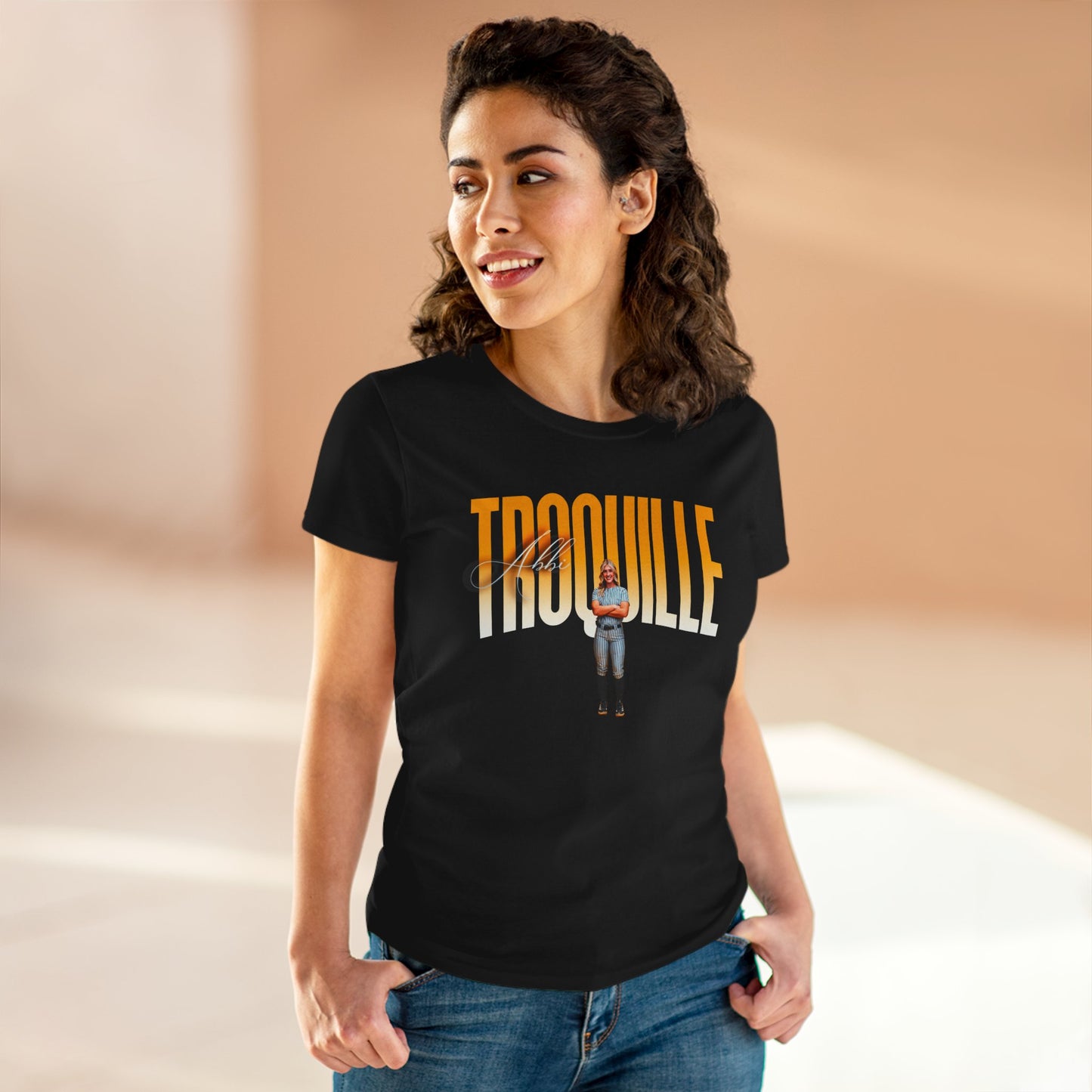 Abbi Troquille Big Last Name Women's Tee