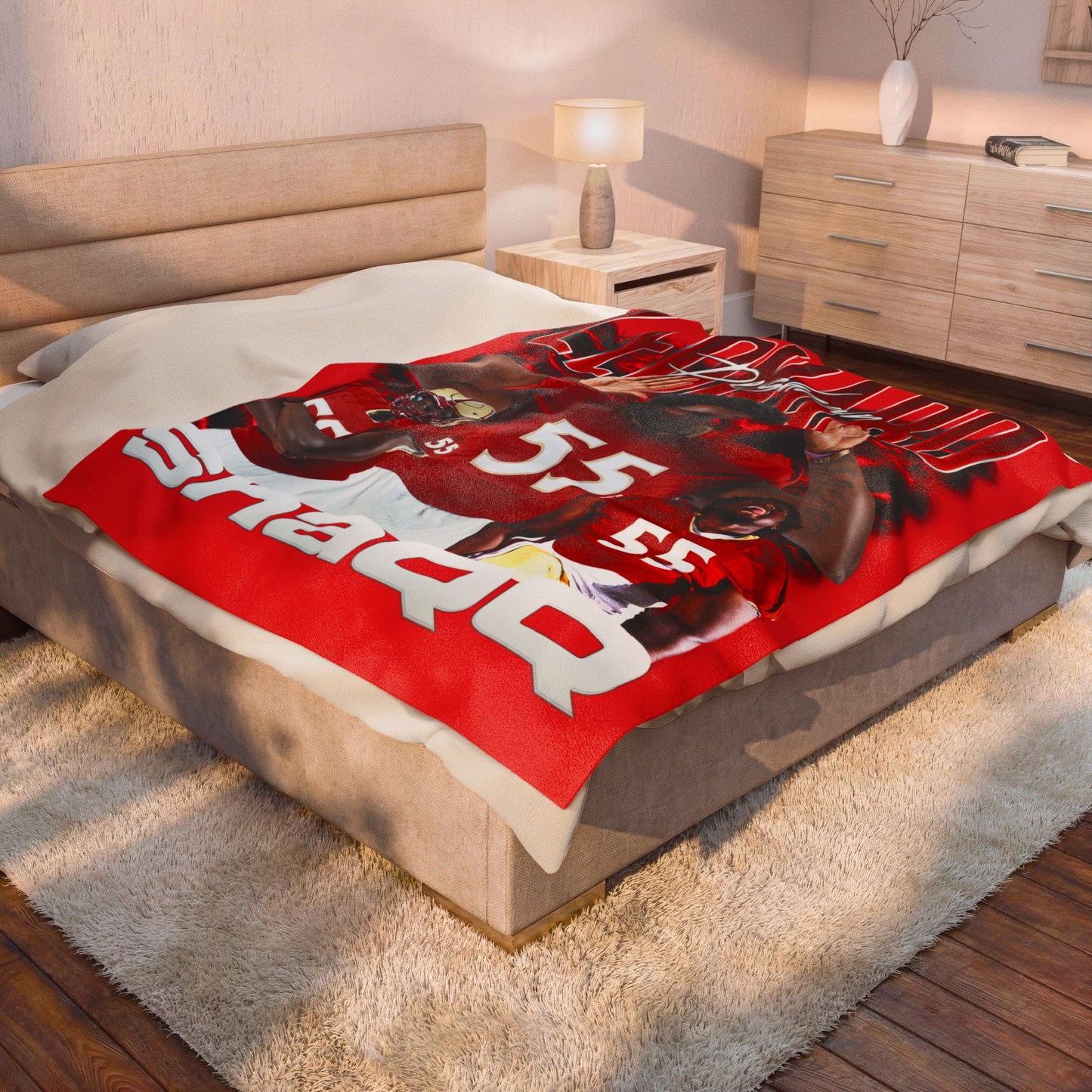 Deshawn Leonard 60"-80" Plush Blanket