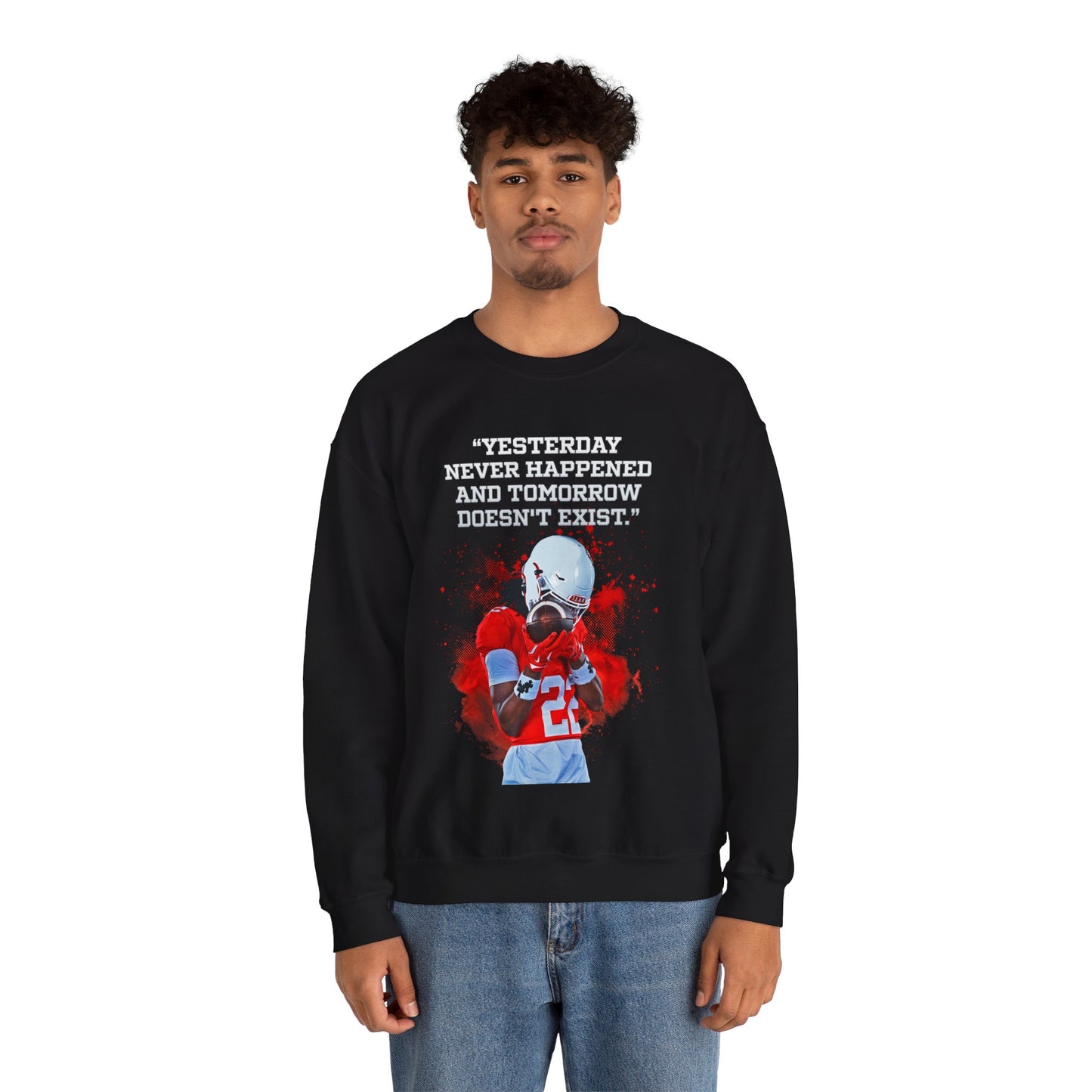 Devaon Holman Featured Quote Crewneck Sweatshirt
