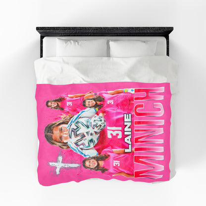 Laine Minich 60"-80" Plush Blanket