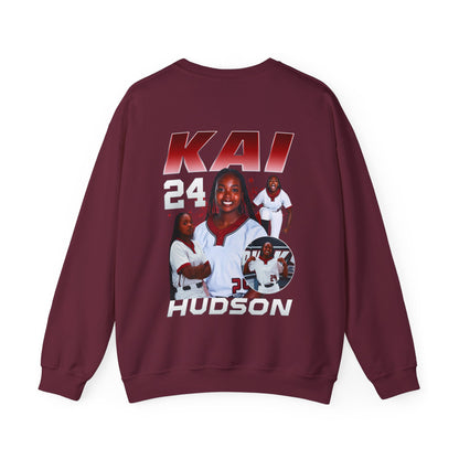Kai Hudson Logo Front & Back Crewneck