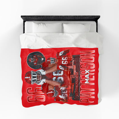 Max Patterson 60"-80" Plush Blanket