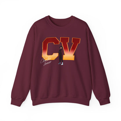 Charles Vanier Big Initials Colored Crewneck Sweatshirt