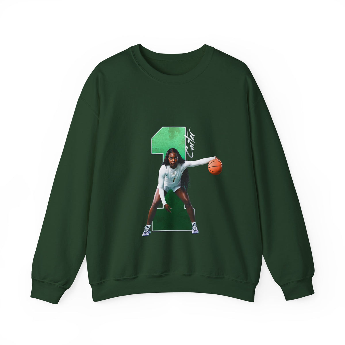 Eleecia Carter Player Icon Number Crewneck Sweatshirt