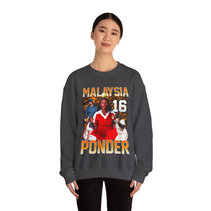 Malaysia Ponder Single Color Combo Crewneck Sweatshirt