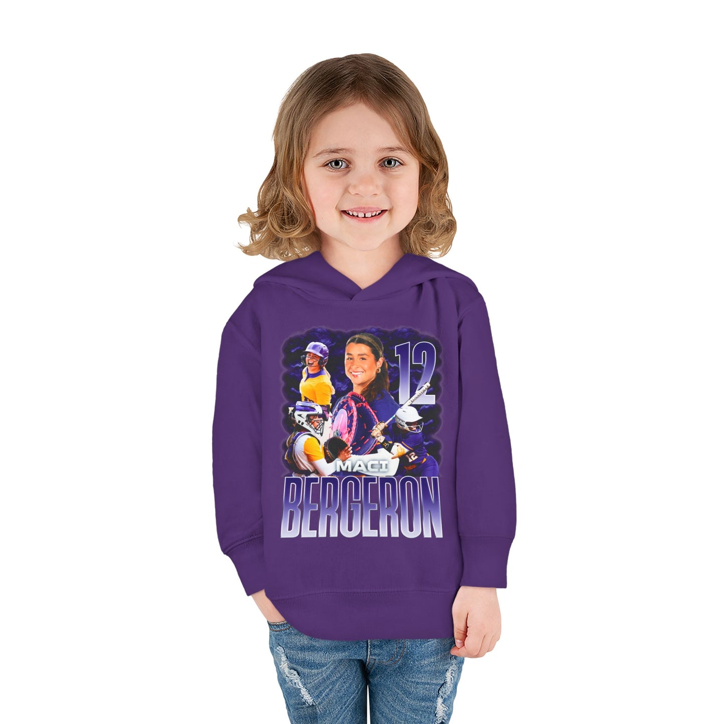 Maci Bergeron Toddler Pullover Hoodie