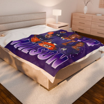 CJ Wilson 60"-80" Plush Blanket