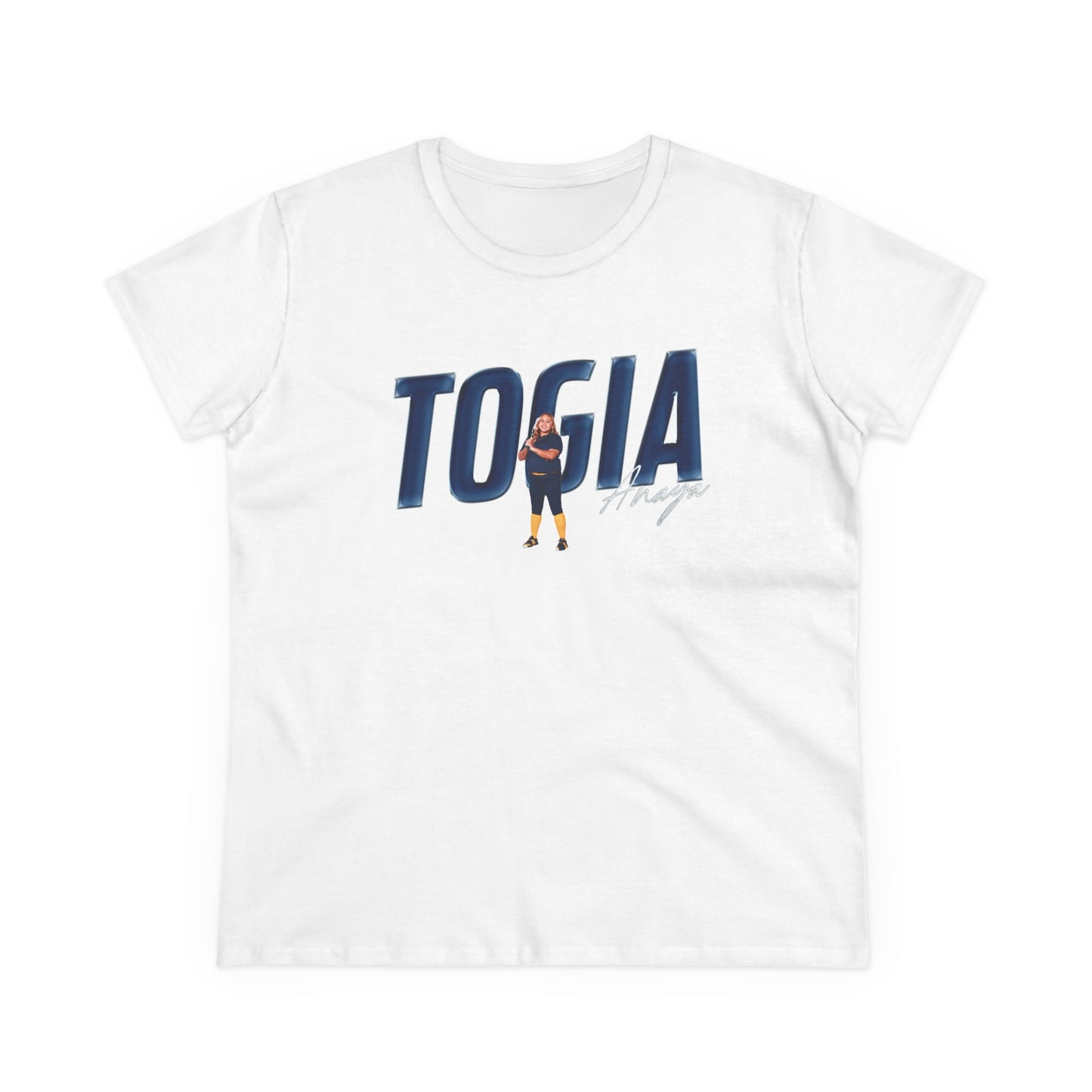 Anaya Togia Cursive Combo Women's Tee