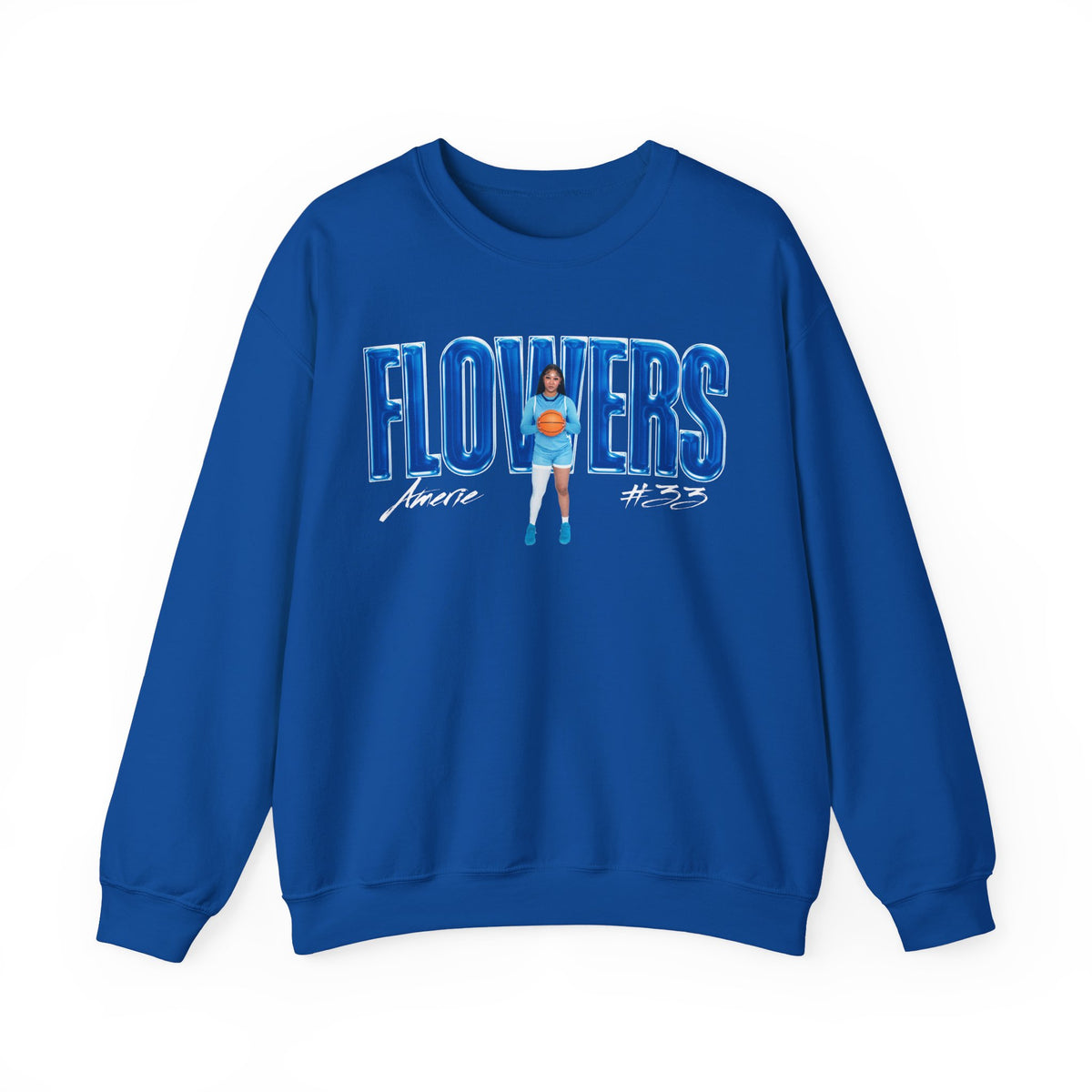 Amerie Flowers Lowkey Crewneck Sweatshirt