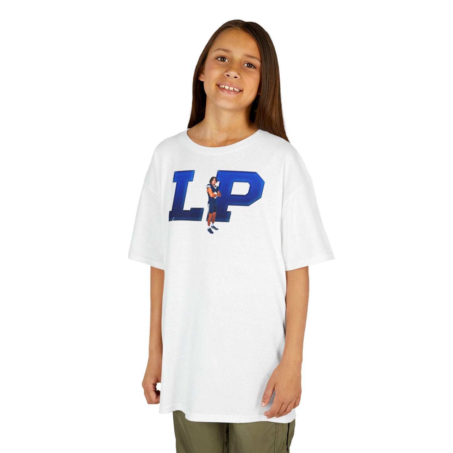 Lek Powell Big Initials Kids Tee