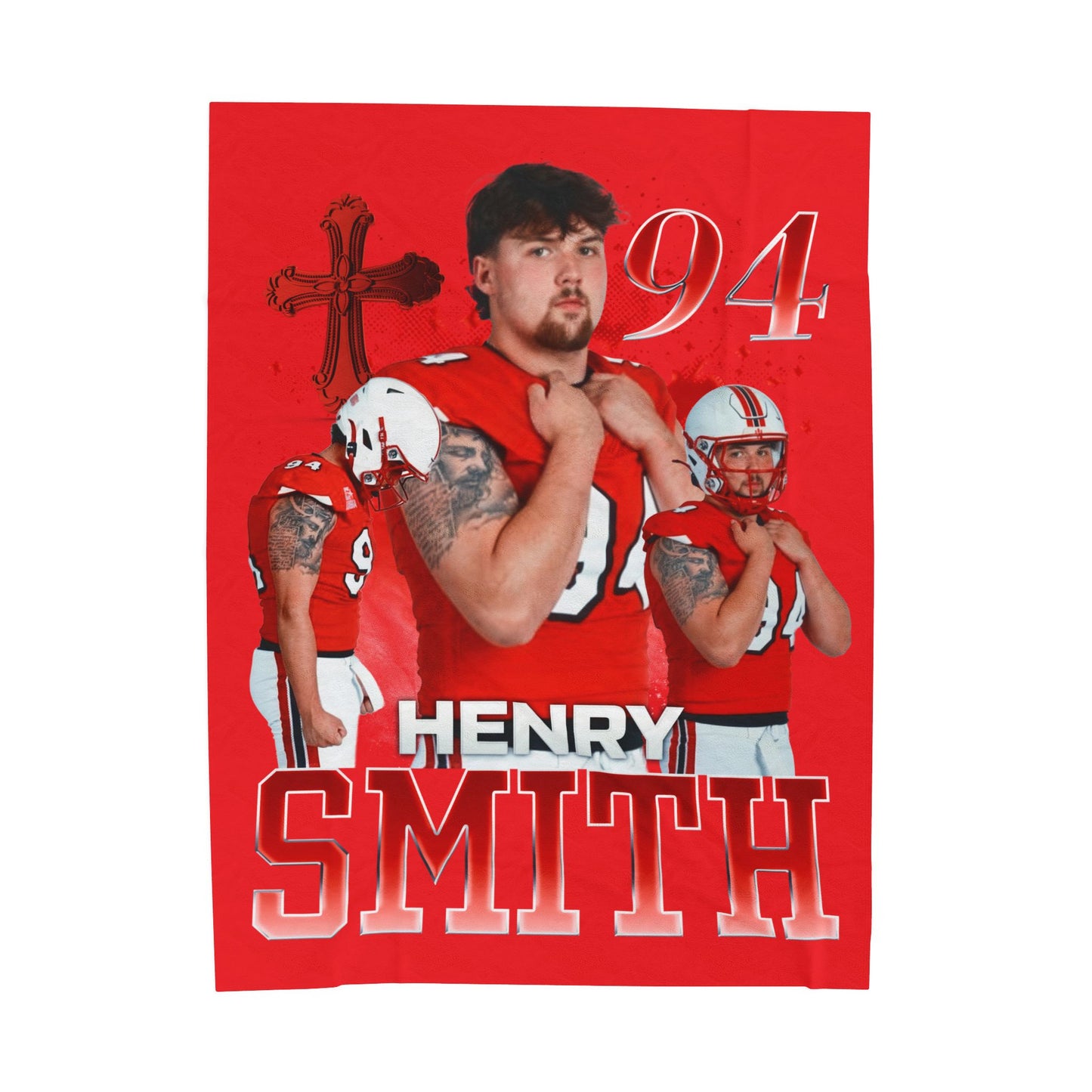 Henry Smith 60"-80" Plush Blanket