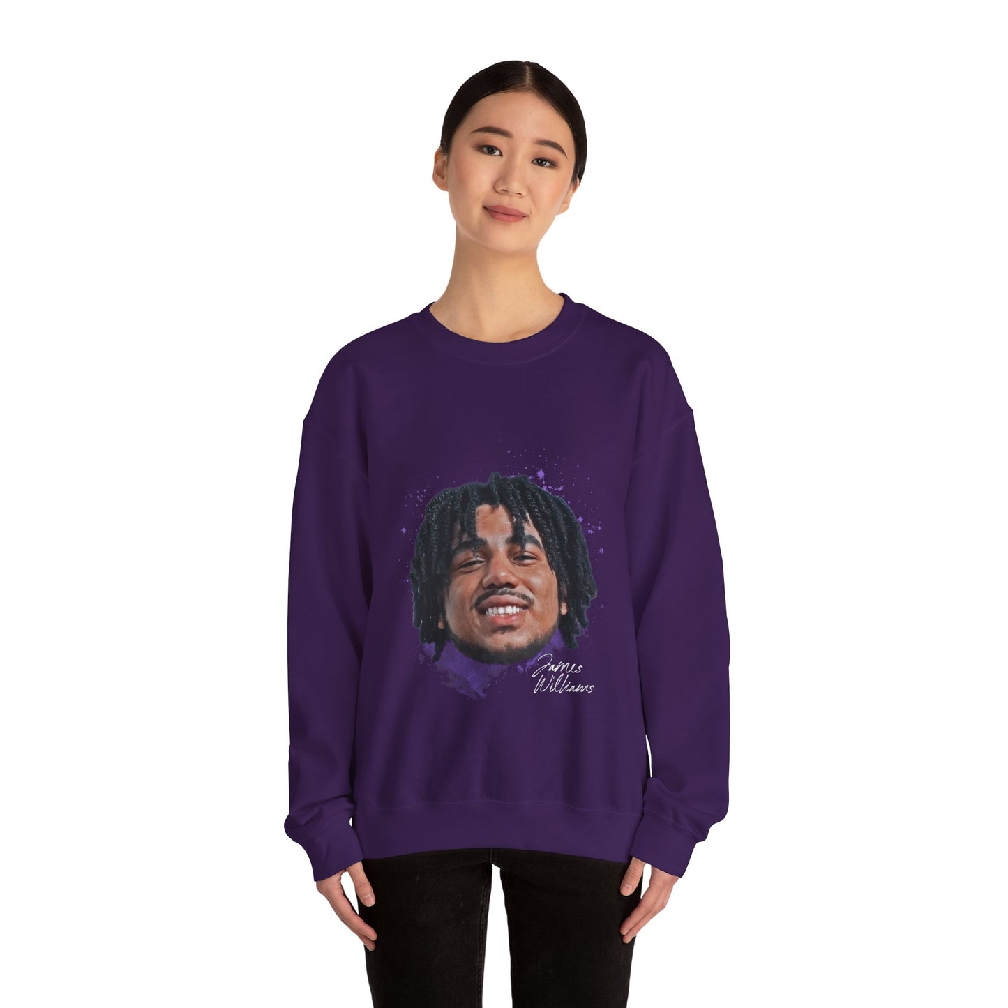 James Williams Big Head Crewneck Sweatshirt