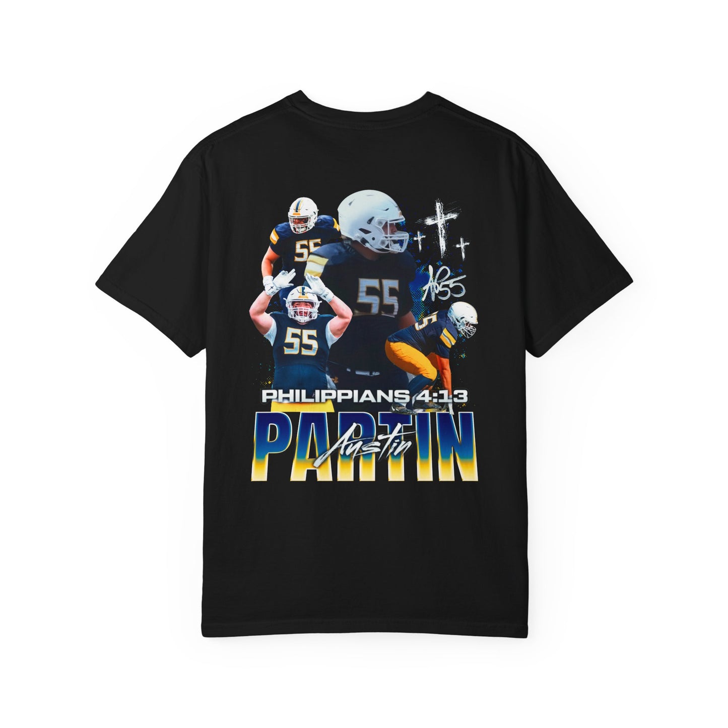 Austin Partin Logo Front & Back Premium Tee