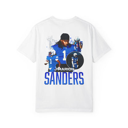 J'Marion Sanders Logo Front & Back Premium Tee