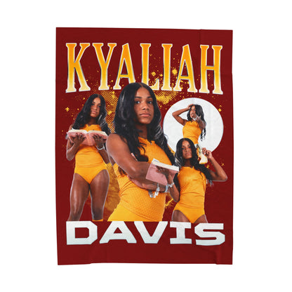 Kyaliah Davis First Name Highlight 60"-80" Plush Blanket