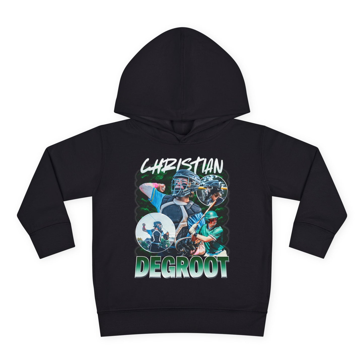 Christian Degroot Toddler Pullover Hoodie