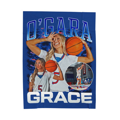 Grace O'Gara 60"-80" Plush Blanket