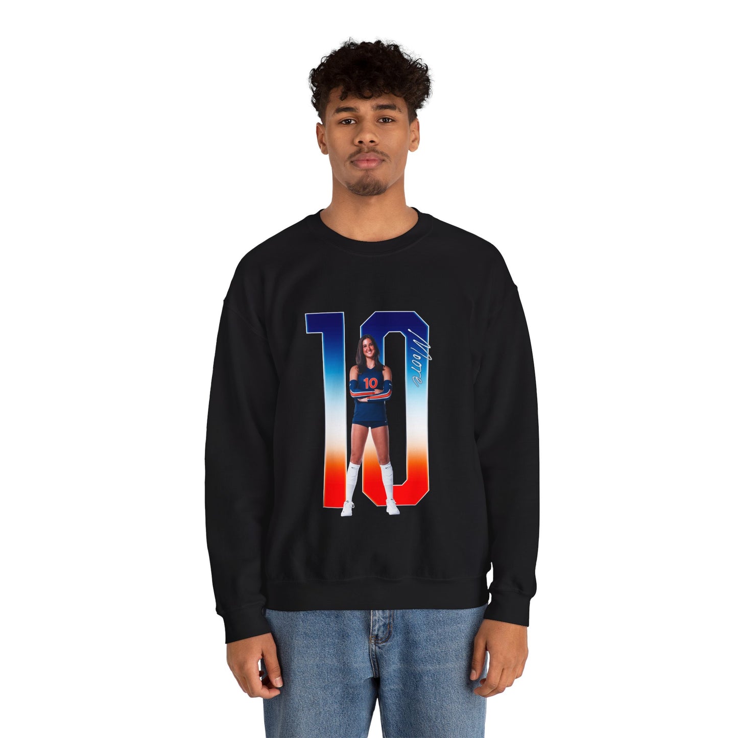 Emma Moore Player Icon Number Crewneck Sweatshirt