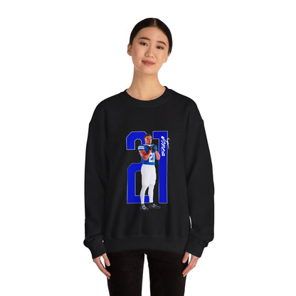 Ashton Jones Player Icon Number Crewneck Sweatshirt