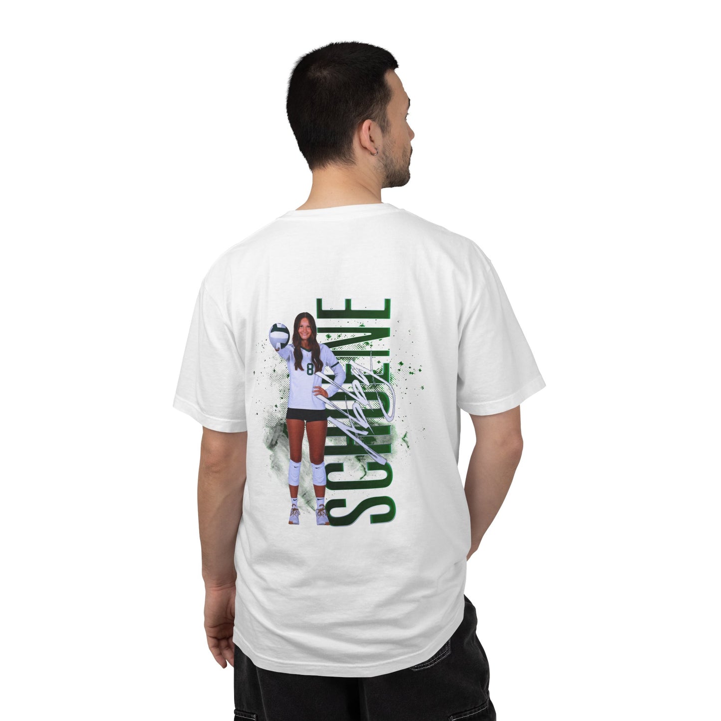 Abby Schoene Logo Front & Back Premium Tee