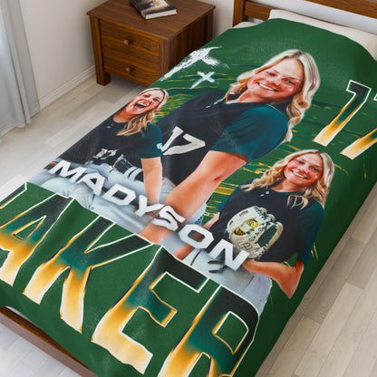 Madyson Baker Faith Based 60"-80" Plush Blanket