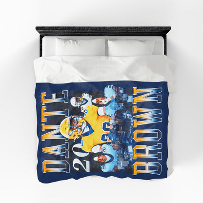 Dante Brown 60"-80" Plush Blanket
