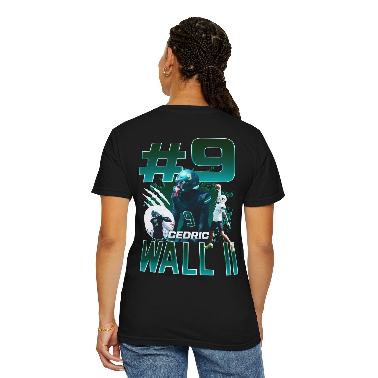 Cedric Wall II Logo Front & Back Premium Tee